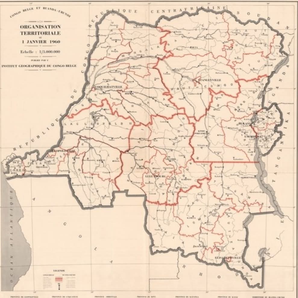 Petite page d'histoire: Le territoire du Rwanda-Burundi devient la 7e province du Congo